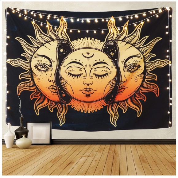 ✨Bohemian Sun and Moon Tapestry - Picture 3 of 7